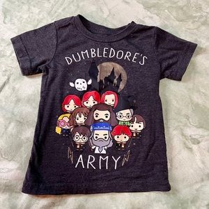 Kids Grey Harry Potter "Dumbledore's Army" T-Shirt